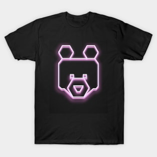 Bear Polygon pink T-Shirt